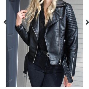 Vegan Leather Jacket